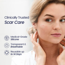 ScarFix+ | Transparent Silicone Scar Plasters for Surgery, Acne & Stretch Marks My Store